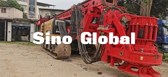 Sany SR285R 2018 a employé la plate-forme de forage rotatoire 5~24 t/mn 300KW