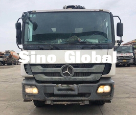 Camion utilisé blanc 52m de pompe concrète de Zoomlion 4 axes Euro3 14.256L