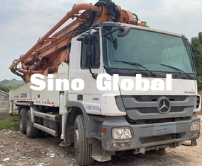 Camion utilisé 49 par mètres blanc Zoomlion Euro3 11.95L de pompe concrète