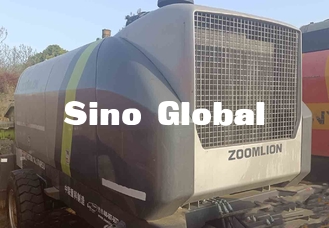 Pompe concrète utilisée verte noire Zoomlion HBT80 174kw de remorque