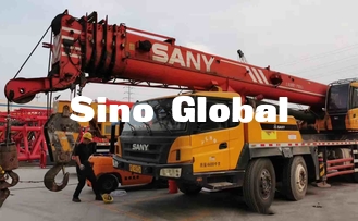 75 grues de boom de Ton Used Truck Mounted Knuckle avec 5 la vitesse de la section 80km/H de boom