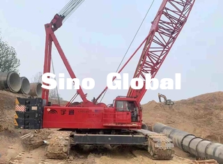Chenille Crane Used de Yutong YTQU160 160 puissance de la capacité 209KW de tonne