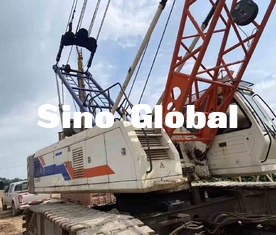 Zoomlion 75 ZCC750H a employé la longueur fixe de potence de la grue de chenille 18m
