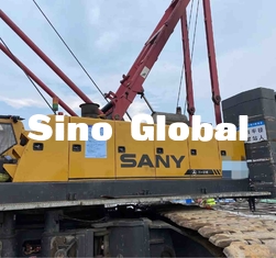 Puissance utilisée de moteur du modèle 242kW de la tonne SCC1500C de la grue de chenille de Sany 150