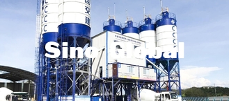 Usine de traitement en lots de Sany HZS120F8 avec la puissance 2*37KW de mélangeur