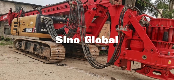Sany SR285R 2018 a employé la plate-forme de forage rotatoire 5~24 t/mn 300KW