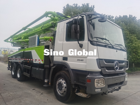Camion utilisé 2013 par 56m modèle de pompe concrète de Zoomlion avec Mercedes Benz Chassis