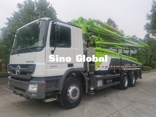 25 Ton Used Concrete Pump Truck avec le système de contrôle de PLC