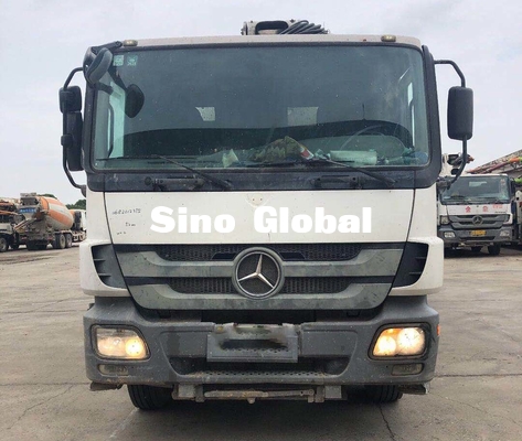 Camion utilisé blanc 52m de pompe concrète de Zoomlion 4 axes Euro3 14.256L