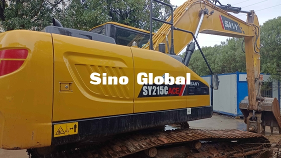 Sany SY215 le CÆ a employé le modèle de moteur de With Isuzu AM-4HK1X d'excavatrice de chenille