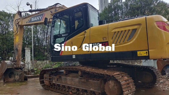 Sany SY215 le CÆ a employé le modèle de moteur de With Isuzu AM-4HK1X d'excavatrice de chenille