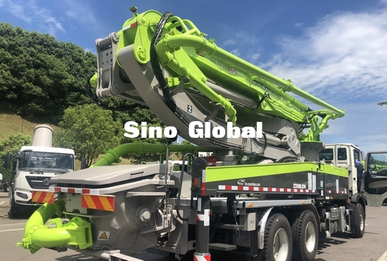 XCMG, Sany, camions Monter-concrets de pompe de Zoomlion avec Mercedes Benz Volov Isuzu Chassis