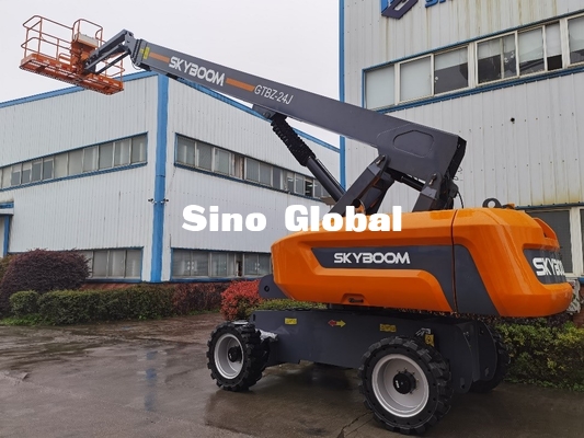 Le boom télescopique diesel soulèvent le modèle de la hauteur de travail de 29.8m SKYBOOM GTBZ-28J
