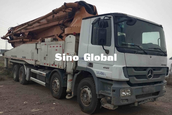 Zoomlion a utilisé le camion de pompe concrète 52m Euro3 avec Mercedes Benz Chassis