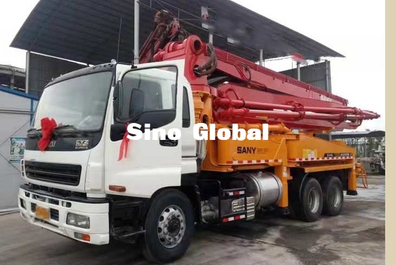 37 pression du ³ /H 8.3mpa 12mpa du camion utilisée par mètre 100m de pompe concrète