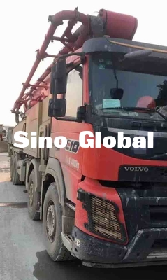 Sany 56m a utilisé le camion de pompe concrète avec le châssis de Volvo le ³ /H que de 172 M a produit