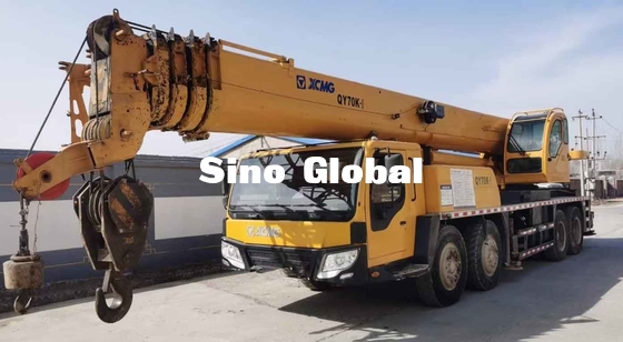 occasion XCMG troquent la taille de levage QY70K-I de Ton Capacité 60m de la grue 70