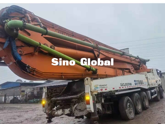 Camion de Zoomlion 63M Used Concrete Pump avec le châssis de Scania avec le model 2013