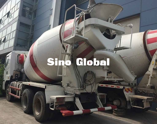 Sany SY412C-8 a employé la capacité de ³ de l'euro 12M de véhiculeⅢ de camion de mélangeur concret