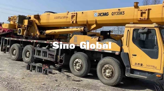 camion de boom d'occasion XCMG, 35 Ton Truck Crane Sany QY35K5