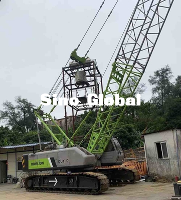 QUY80 utilisé Zoomlion 80 Ton Crawler Crane avec la longueur de boom de 58m