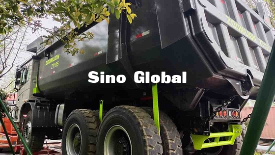 Camion à benne basculante résistant d'occasion Zoomlion ZT105 pour l'exploitation