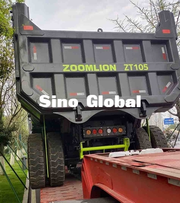 Camion à benne basculante résistant d'occasion Zoomlion ZT105 pour l'exploitation