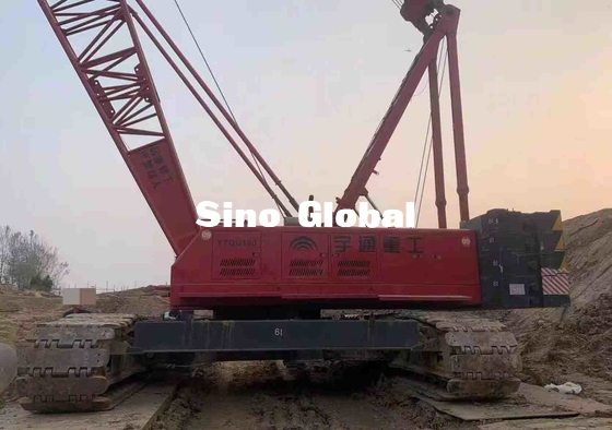 Chenille Crane Used de Yutong YTQU160 160 puissance de la capacité 209KW de tonne