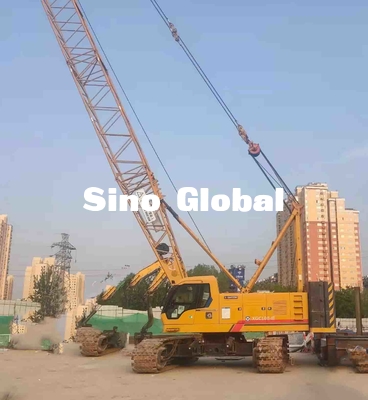 XCMG XGC100 a utilisé la grue de chenille avec 100 Ton Lifting Capacité