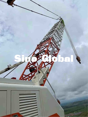 2ème chenille de main Crane Zoomlion ZCC800 avec le boom de longueur de 58m