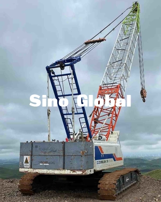 2ème chenille de main Crane Zoomlion ZCC800 avec le boom de longueur de 58m