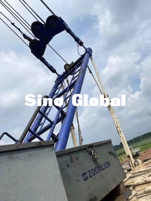 Zoomlion 75 ZCC750H a employé la longueur fixe de potence de la grue de chenille 18m