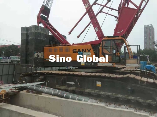 Sany SCC2500C a utilisé la grue de chenille 250 tonnes avec la puissance du moteur 242Kw