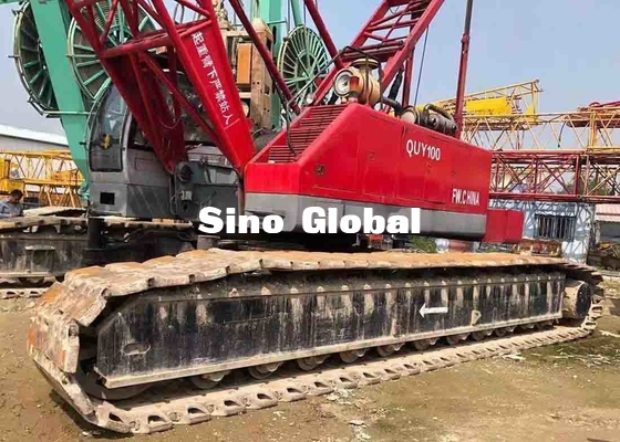 Fuwa QUY100 a utilisé la chenille Crane With 100 tonnes soulevant la capacité