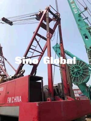 Fuwa QUY100 a utilisé la chenille Crane With 100 tonnes soulevant la capacité