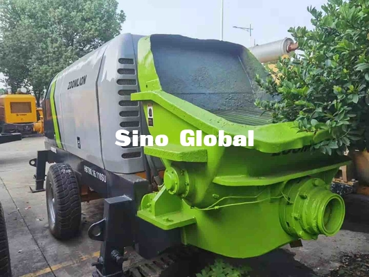 Zoomlion a utilisé la pompe concrète HBT60.13 174KW Grey Green Color de remorque