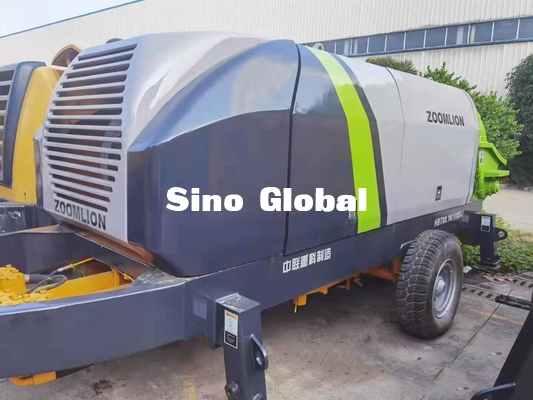 Zoomlion a utilisé la pompe concrète HBT60.13 174KW Grey Green Color de remorque