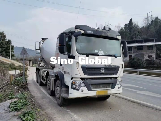 type diesel puissance de 2ème de main de Howo camion de mélangeur concret du ³ 371HP de 10m