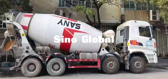 camion utilisé par ³ du mélangeur 10m concret Sany SY310C-8W pour l'industrie du bâtiment