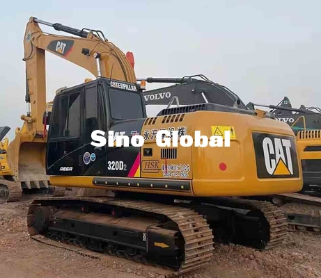2ème excavatrice de Caterpillar 320D de main 99,9 kilowatts de la puissance 340L de capacité de réservoir