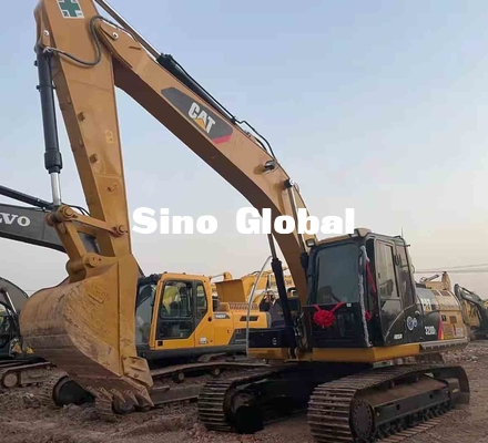 2ème excavatrice de Caterpillar 320D de main 99,9 kilowatts de la puissance 340L de capacité de réservoir