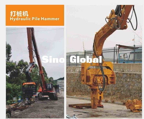 Sino marteau de pile hydraulique global pour KOMATSU Sany CAT Excavators